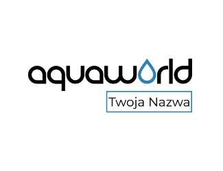 Projekt graficzny logo dla firmy online Aquaworld